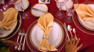 How to set a formal table by Patricia Nevil at lezustore