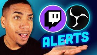 How to Setup Twitch Alerts in OBS Studio (Super Easy)