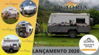 Conhecendo o novo mini-Trailer  o GUAPO Pop Up Off-road, lançamento  Victória Motor Homes 2020