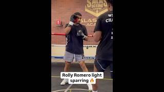 Rolly Romero LIGHT SPARRING‼️