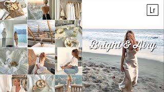 Bright and Airy Lightroom Tutorial