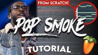 HOW TO MAKE A POP SMOKE TYPE BEAT 2022 (FL Studio 20 Tutorial)