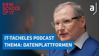 Datenplattformen – Hype oder Lösung? | IT-Tacheles Podcast | adesso