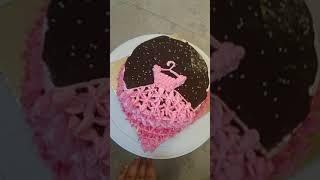 #Dress cake  yummy  cake .. Riddhi's Art of World ##shorts