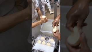 This process is Satisfying  Let’s make mozzarella and Burrata from scratch #shorts #food