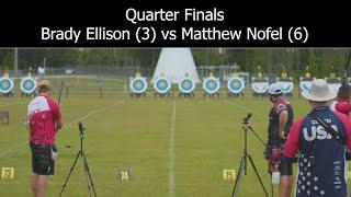 Quarter Finals Brady Ellison vs Matthew Nofel Gator Cup 2024 | Olympic Recurve