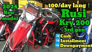 Pinakabagong Rusi kry 200 version 2024！Specs,features and Price！