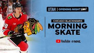 Bedard and Chicago Blackhawk's  Live Practice Stream