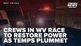 Crews racing to restore power in West Virginia