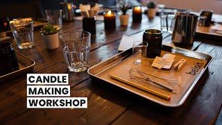 Candle Making Workshop | Small Business VLOG