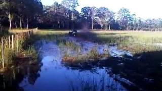 Todd and Josh on the 4 wheeler