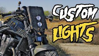 DIY Custom Motorcycle Headlight - WASTELAND WEDNESDAY