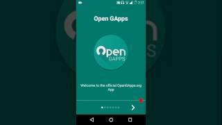 Open Gapps Official App Walkthrough & Review | AndroGuider