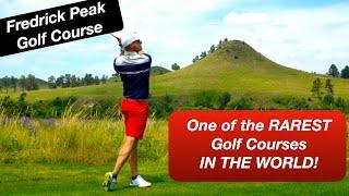 One Of the RAREST Golf Courses IN THE WOLRD! - Fredrick Peak Golf Course - Valentine, NE