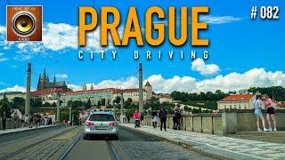 Prague Driving 4K - Exploring western part  Czech Republic HDR 60fps