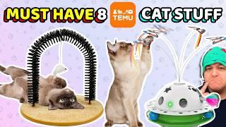 My Cats Test 8 MUST HAVE Cat Toys OR TRASH From Temu