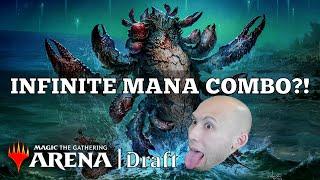 INFINITE MANA COMBO?! | Chromatic Cube Draft | MTG Arena