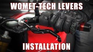 How to install Womet-Tech EVO Shorty Levers on a 14-16 Yamaha FZ-09 by TST Industries