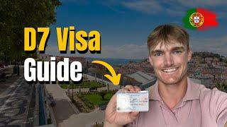 D7 Visa Portugal  Complete Guide 2024 | Watch Before Applying!!