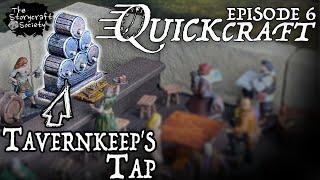 The TAVERNKEEP'S TAP!! How to Build Fast and Easy Tavern Terrain for D&D!! (Quickcraft Ep. 6)