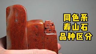 同一色号分不清？没关系！同色系【寿山石】品种对比