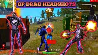 FREE FIRE BEST   DRAG HEADSHOTS !!    [ VIRANG GAMING ] 