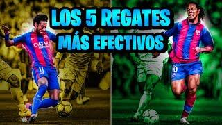 5 REGATES FÁCILES y más EFECTIVOS para APLICAR en PARTIDOS de FÚTBOL