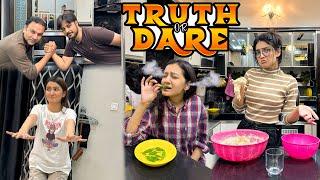 EXTREME TRUTH & DARE WITH SISTROLOGY  | Papa & Areeb Ka Panja  | Rabia Ka Mun Jal Gya 