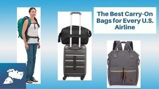 The Best Carry-On Bags for Every U.S. Airline | Airfarewatchdog