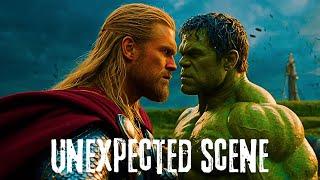 How did CHRIS HEMSWORTH played a role without script in Thor: Ragnarok?