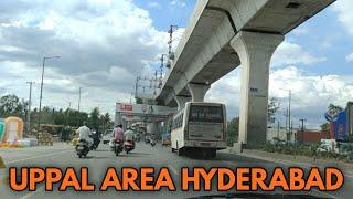 Uppal main road || Metro Railway Station || PrashiModi