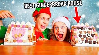 WHO CAN MAKE THE BEST GINGERBREAD HOUSE Challenge By The Norris Nuts