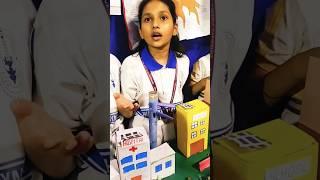 Cute Girl Explaining Her Science Exhibition Project  #viral #shorts #shortsvideo #reels