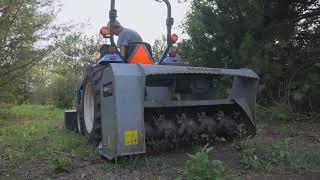 Baumalight MP348 Brush Mulcher - Swapping Rotating Teeth