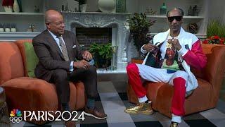 Snoop Dogg bringing gold medal energy to Team USA at the 2024 Paris Olympics | NBC Sports