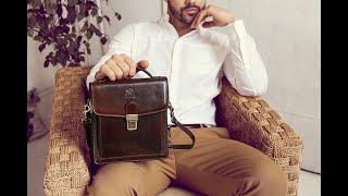 Full-grain small leather briefcase - Walden  | Time Resistance - Official Review