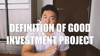 ASKING SEAN #251 | DEFINITION OF A GOOD INVESTMENT PROJECT