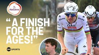 BREAKAWAY REACTION: How the 2025 Milano-Sanremo Men's Race was decided  | TNT Sports Cycling