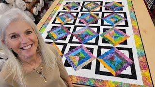 Donna's New FREE "Diamond Pops" Quilt Pattern!!