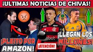 ULTIMA HORA PLEITO DE CHIVAS CON TELEVISA! LLEGAN MILLONES PARA REFUERZOS! PIOJO SE VA O SE QUEDA?