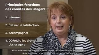 Rôle des comités des usagers - Comité des usagers de Témiscouata