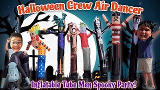 Halloween Crew Air Dancers Inflatable Tube Men Spooky Party!