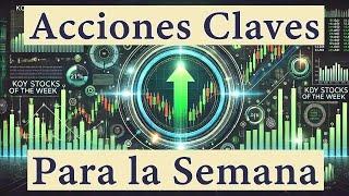 Acciones Claves Para la Semana  Plan de Trading