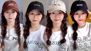 Quick & CuteHat Hairstyle Tutorial*Korean Style for Girls Look so Fancy