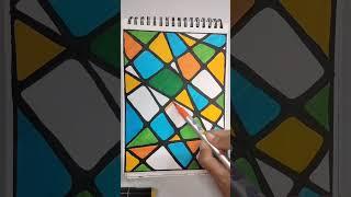 zentangle patterns drawing #art #zentangle #pattern #drawing #satisfying #shortvideo