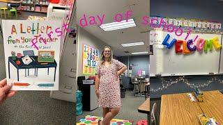 Vlog: First Day of School/ 4th grade teacher!!