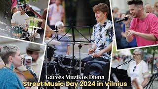 Street Music Day 2024 Vilnius: Live Performances & City Vibes | Gatvės Muzikos Diena