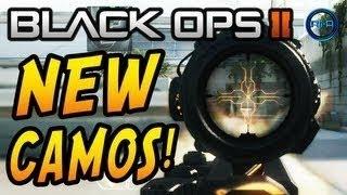 BO2 | All NEW | CAMOS | RETICLES | IN GAME| Cod Ghosts Chara