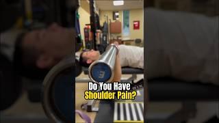 Fix Shoulder Pain With Bench Press (FOREVER)