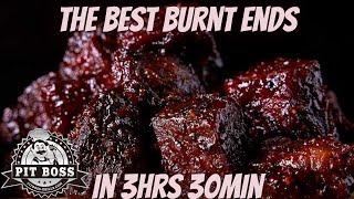 Smoke beef chuck roast burnt ends - Pit boss sportsman pellet grill